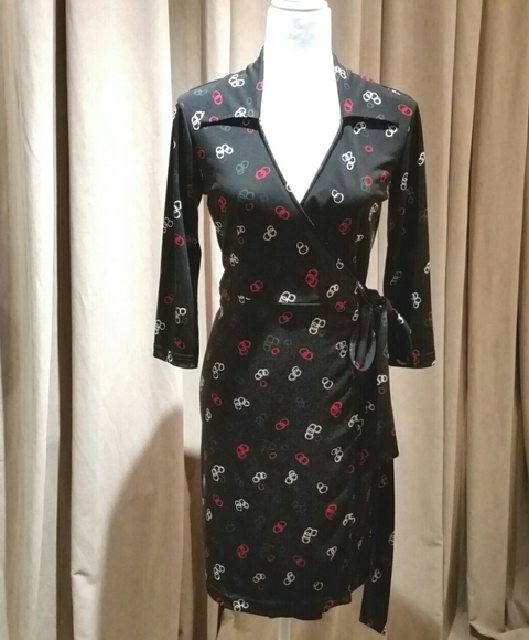 Esprit De Corp vintage wrap dress - Picture 1 of 7